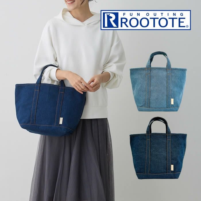 ROOTOTE SN MEDIUM ミディアム デニム-A トートバッグ