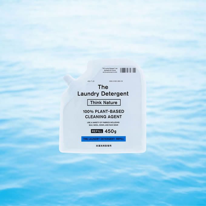 THE 洗濯洗剤 Think Nature 450g 詰め替え3個セット