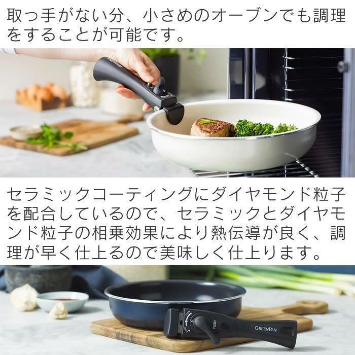 GREEN PAN クリックシェフ セット4