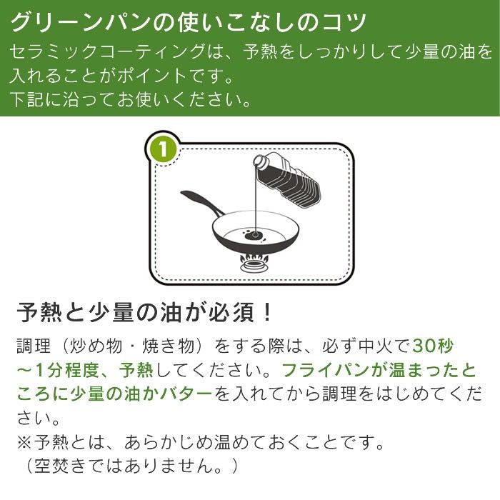 GREEN PAN クリックシェフ セット4