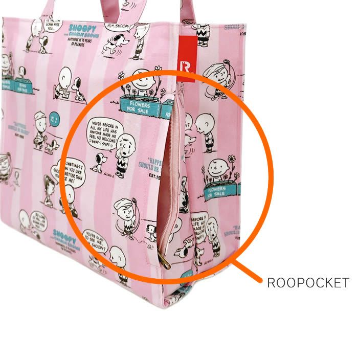 ROOTOTE IP SQUARE スクエア Peanuts スヌーピー ミニバッグ 0L