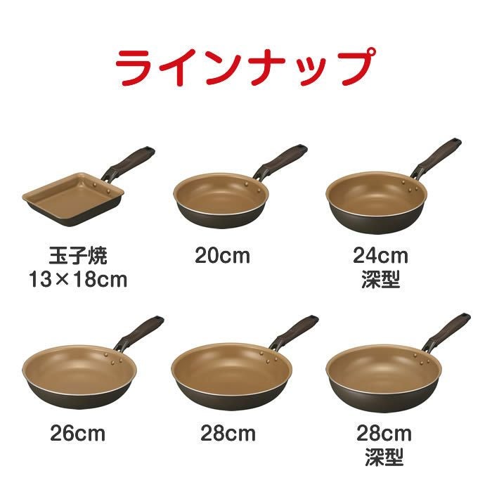 金のゴリラのひと磨き 深型フライパン28cm