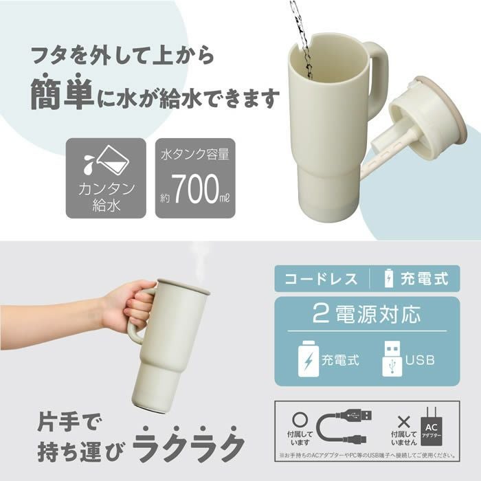 Korobaan コロバーン サーモカラー加湿器
