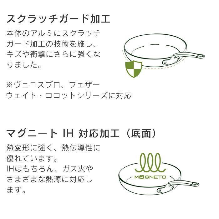 GREEN PAN ストゥディオ フライパン 26cm クリームホワイト