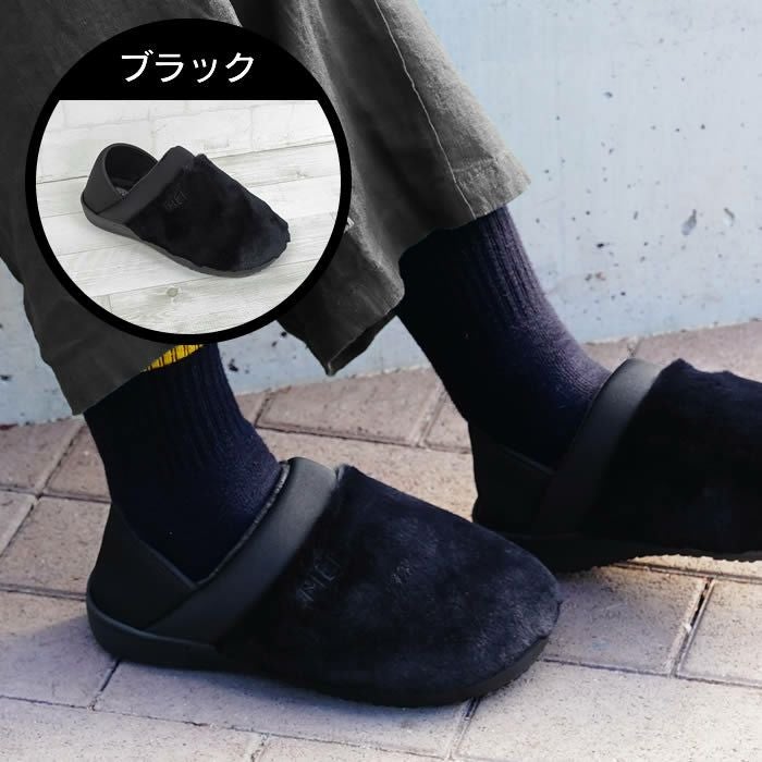 MEI メイ FUR MOC モックシューズ レディース