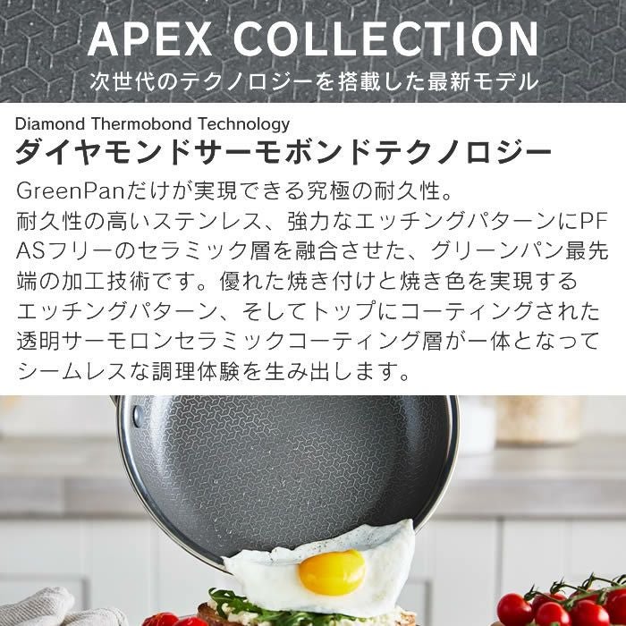 GREEN PAN エーペックス フライパン 26cm