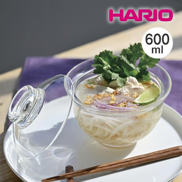 ハリオ 丼鉢 ガラスの丼鉢 HARIO