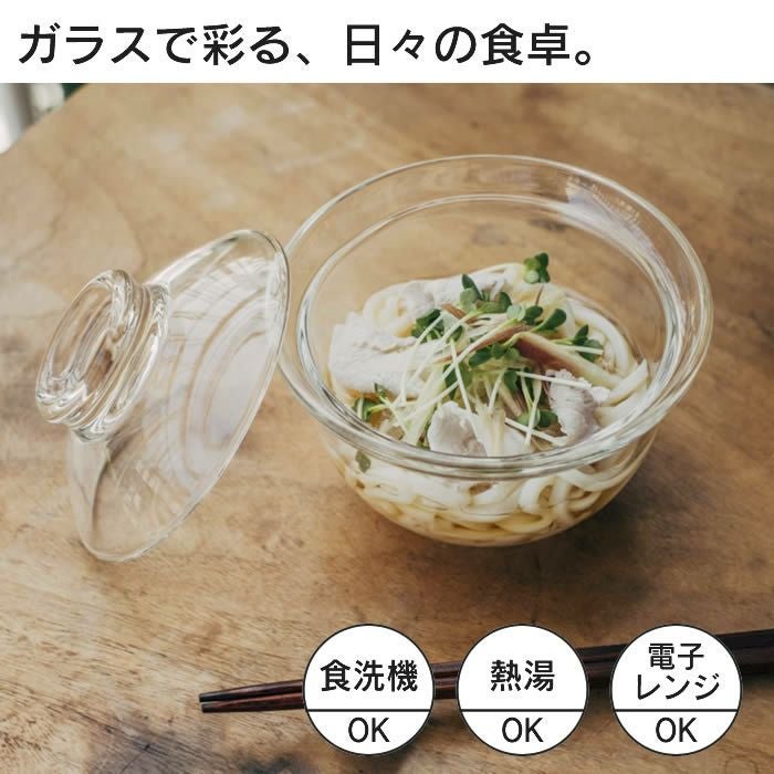 ハリオ 丼鉢 ガラスの丼鉢 HARIO