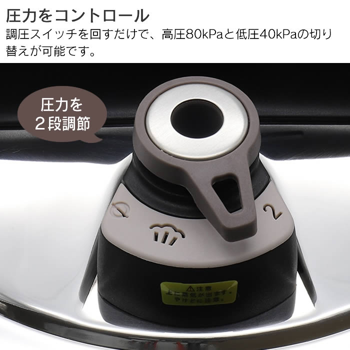 フルーム片手圧力鍋5.5L