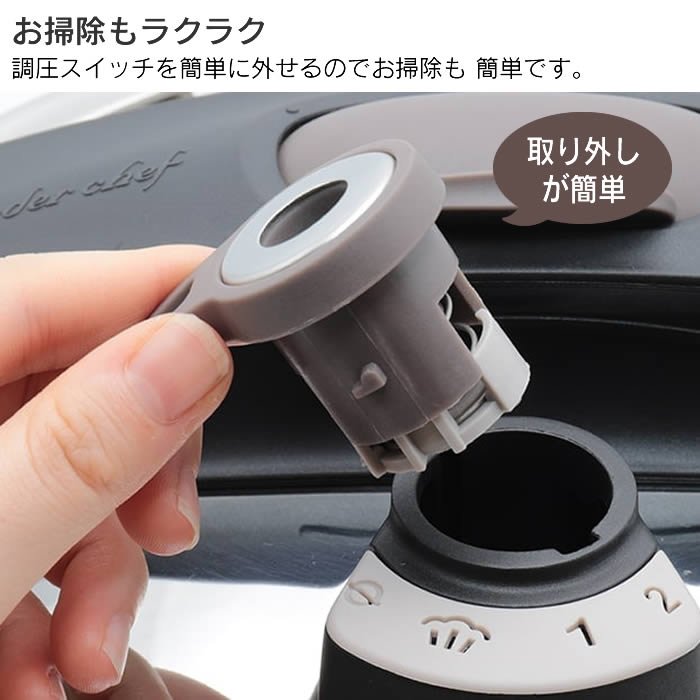 フルーム片手圧力鍋5.5L