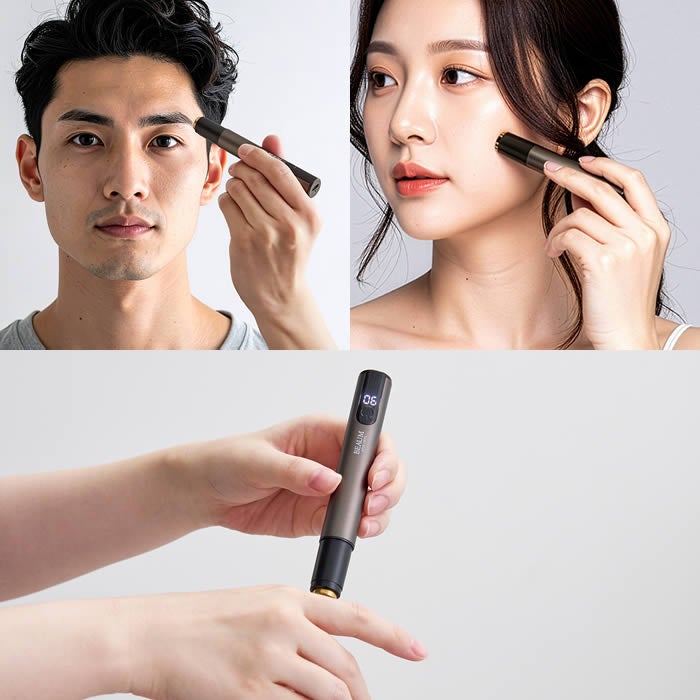 BEAUM ビューム スポットシェーバー グレー
