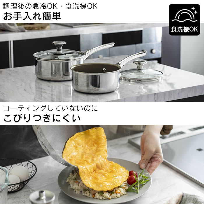 CORELLE コレール IH対応 マルチパン22cm ガラスふた付き
