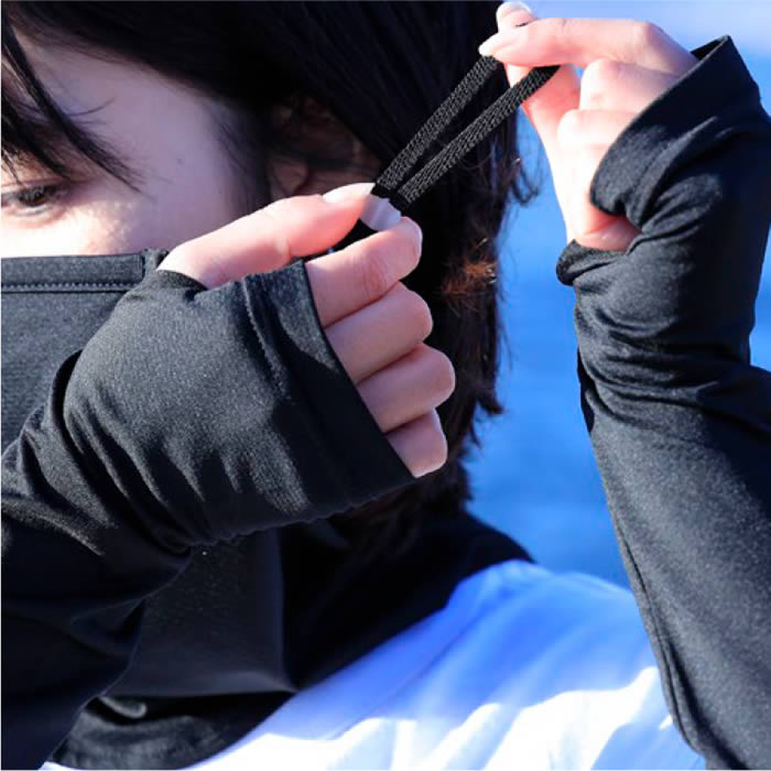 冷感UVフェイスカバー