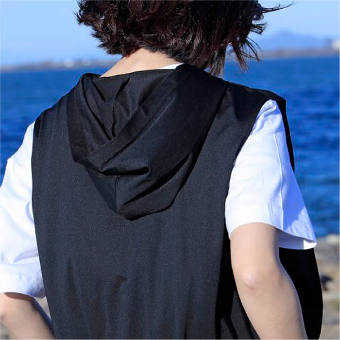 冷感UVベスト