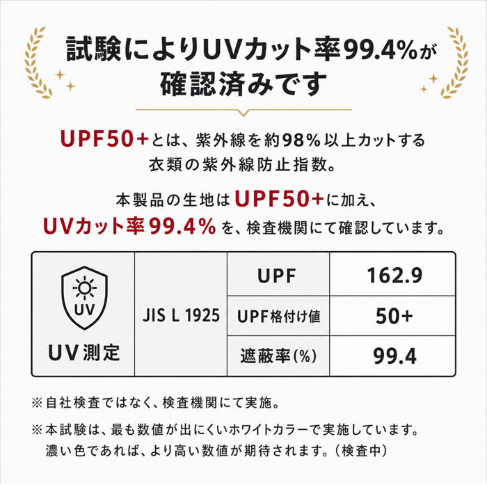 冷感UVベスト