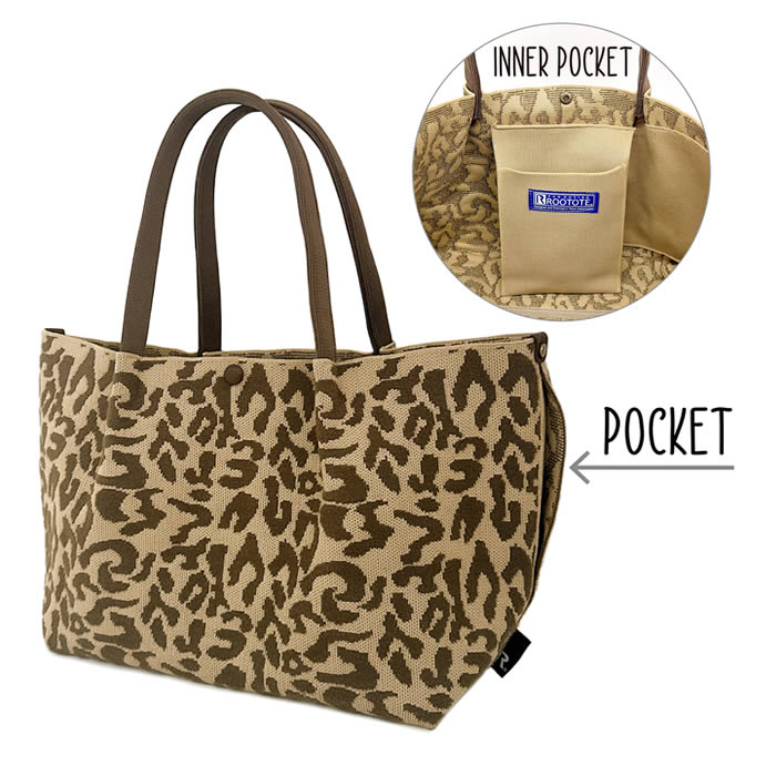 ROOTOTE LT DELI デリ Leopard レオパルド-A
